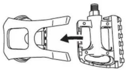 COSTWAY SP37612 - Comment retirer le cale-pied - 1