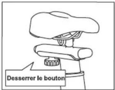 COSTWAY SP37612 - Réglage horizontal de la selle - 1