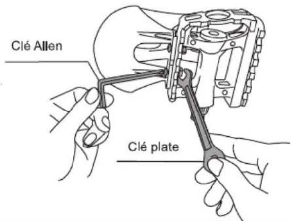 COSTWAY SP37612 - Comment retirer le cale-pied - 5