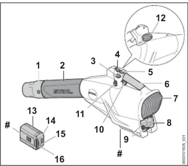 STIHL BGA 250 - Blower - 1