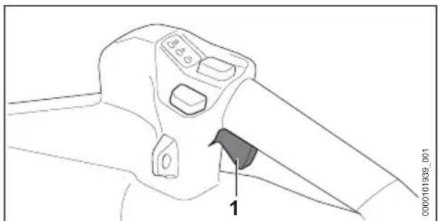 STIHL BGA 250 - Accensione del soffiatore - 1