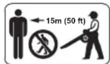 STIHL BGA 250 - AVENTISSEMENT - 1