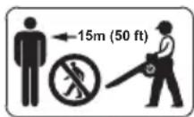 STIHL BGA 250 - WARNING - 1