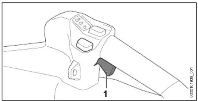 STIHL BGA 250 - Blasgerät einschalten - 1