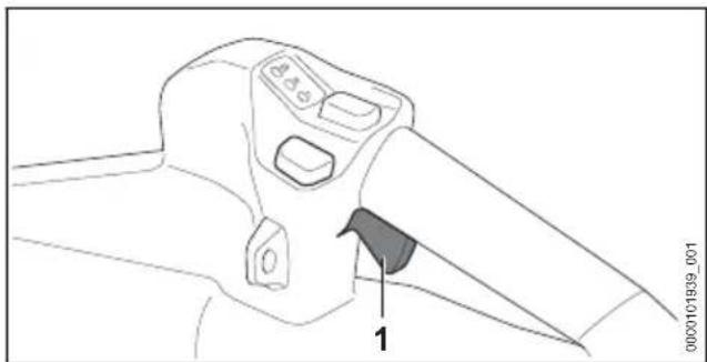 STIHL BGA 250 - Bladblazer inschakelen - 1