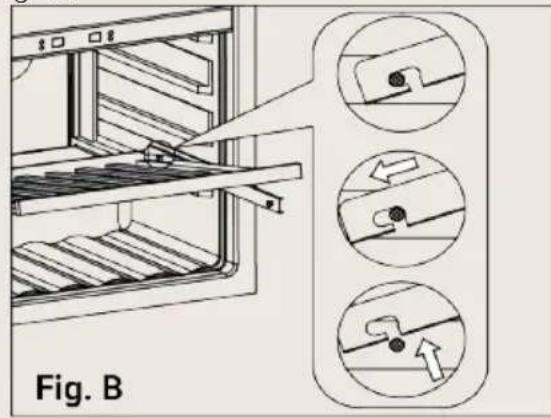BORETTI Milano MLWC88 - Removing the shelf - 2