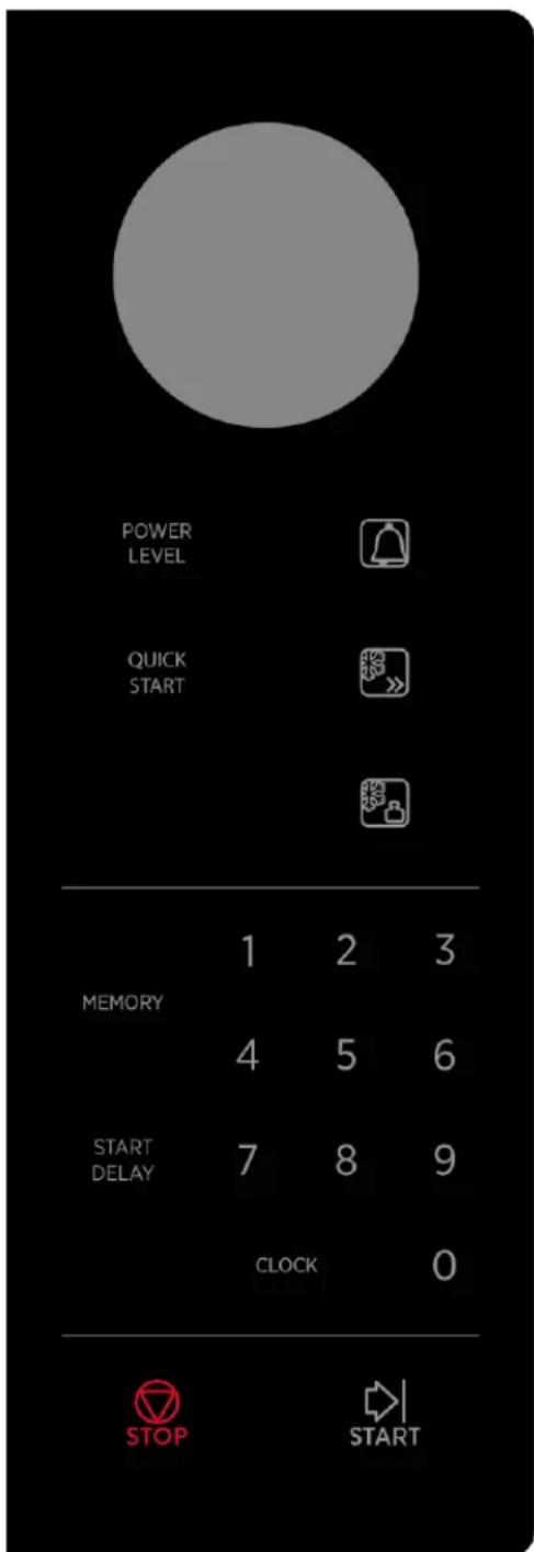 HOOVER HPMW25STB - Nom des PIECES - 2