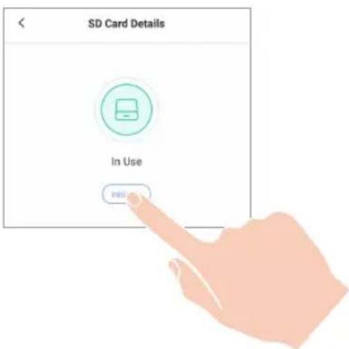 EZVIZ CP3 - Installer la carte Micro SD - 2