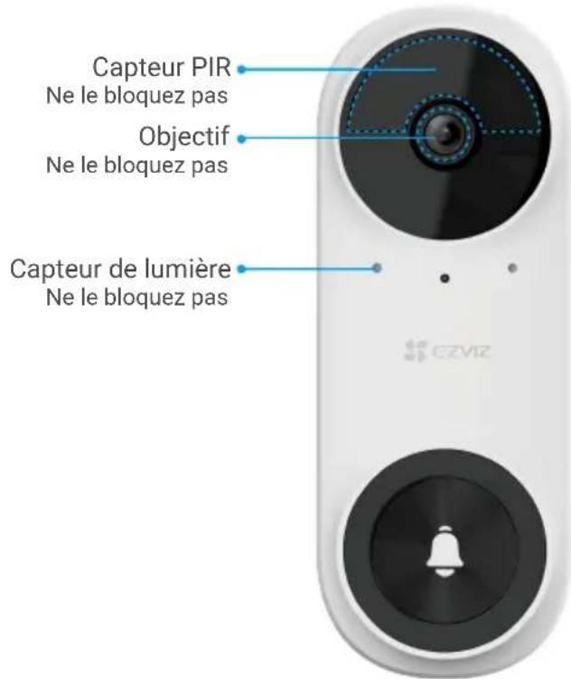 EZVIZ CP3 - Entretien de l'objet de la sonnette - 1