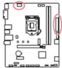 MSI PRO H510MB - CPU_PWR1,ATX_PWR1:Connecteurs d'alimentation - 1