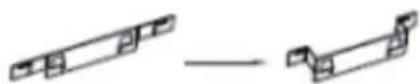 HAIER HATS9CBS6BPLWI - INSTALLATION(AIR DEFLECTOR): - 1