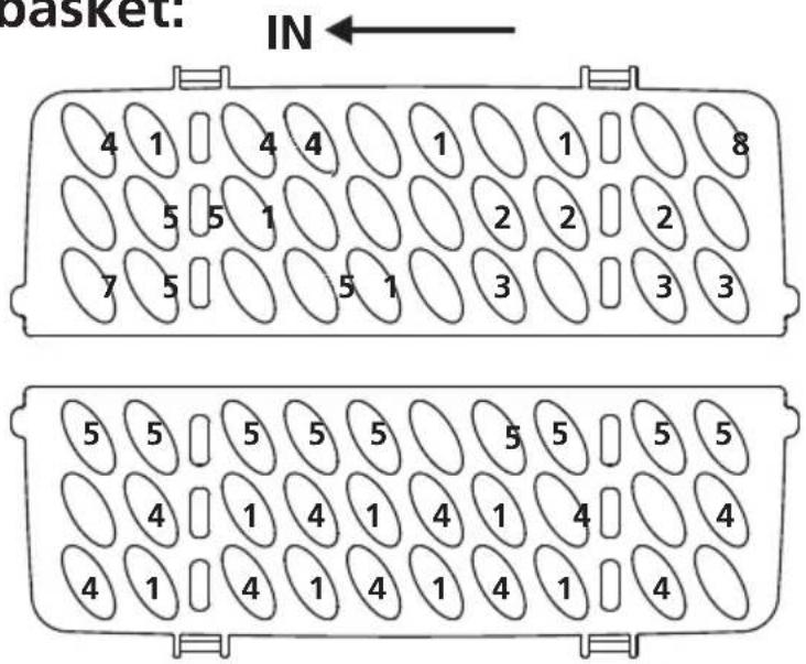 VEDETTE VFP337ES - 4.Cutlery basket: - 1