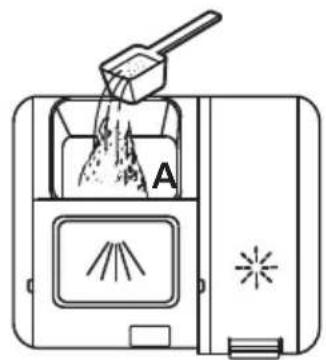 VEDETTE VFP337ES - Filling The Detergent Dispenser - 4