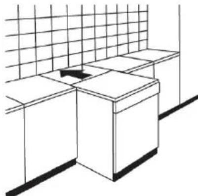 VEDETTE VFP337ES - Type 1: Installation entre des placards - 1