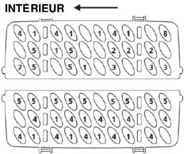 VEDETTE VFP337ES - Panier à couverts : - 1