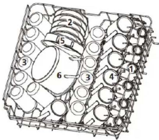 VEDETTE VFP337ES - Panier du haut : - 1