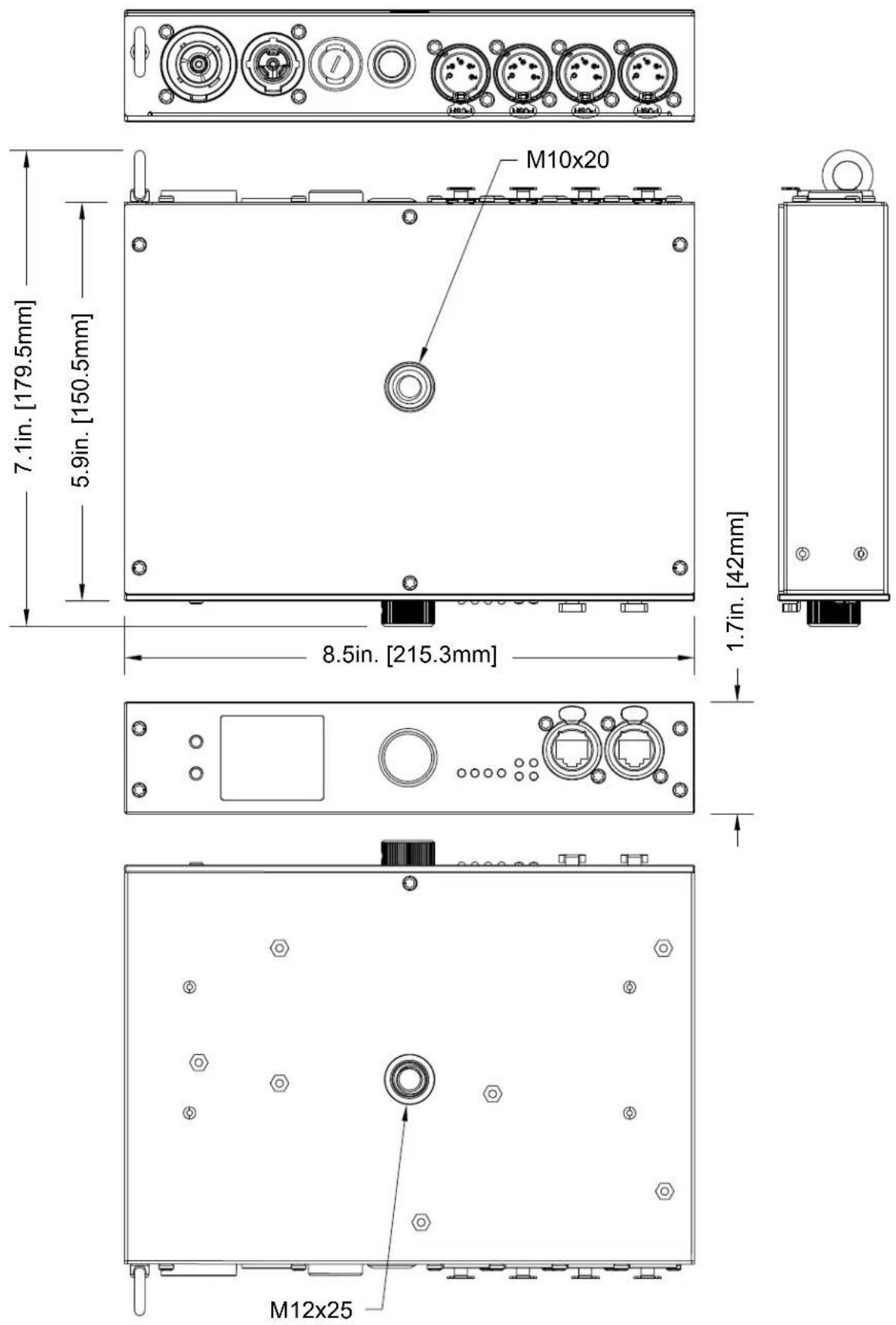 Adj NET 4 - DIMENSION DRAWINGS - 1