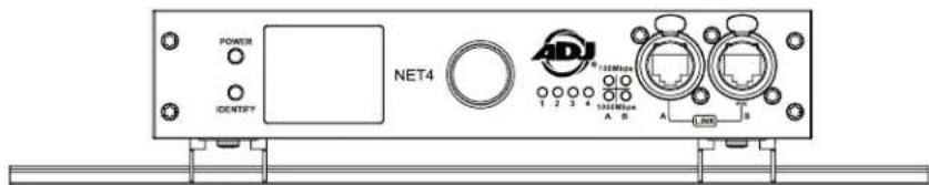 Adj NET 4 - 35MM DIN RAIL ADAPTERS (SOLD SEPARATELY): - 3