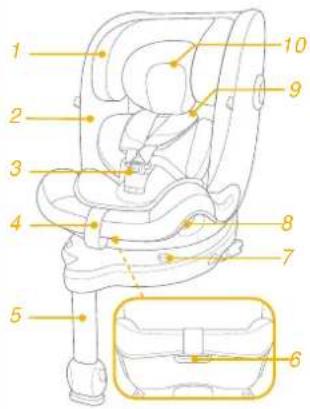 Joie iPivot Grow - Varmista - 2
