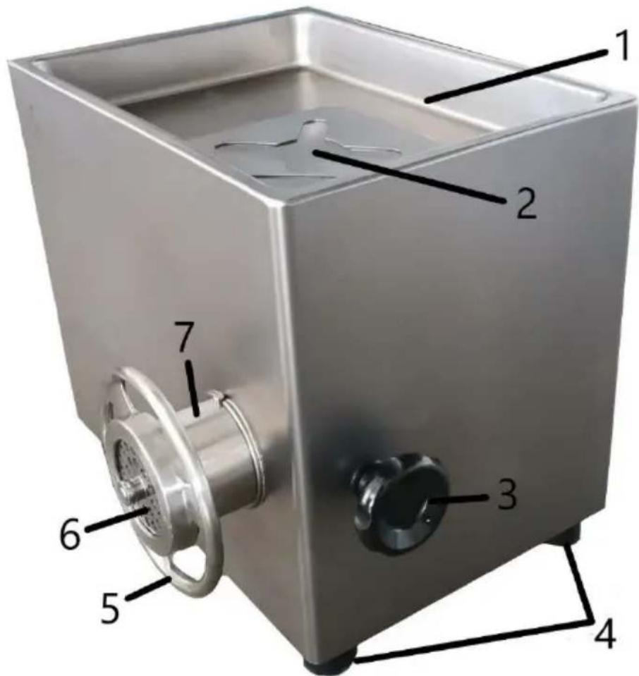 Royal Catering RCFW 390PRO - Description - 1