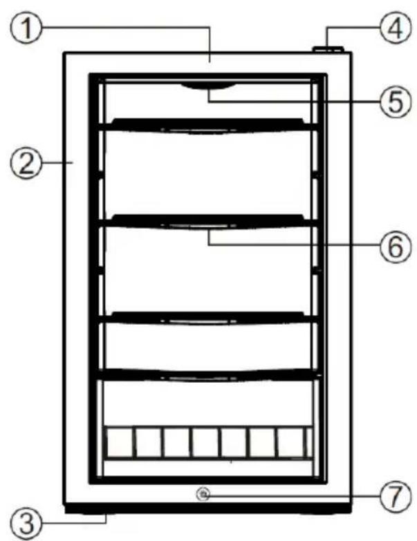 NewAir AB1200BC1 - SCHEMA Des PIECES - 1