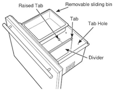 Monogram ZIC303NPPII - To change the divider position: - 1