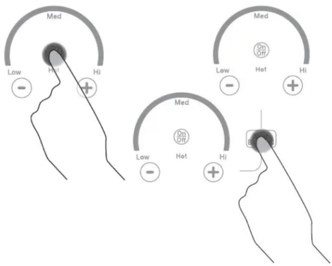 Café CHP90362TSS - Activation du mode de cuisson de précision - 2