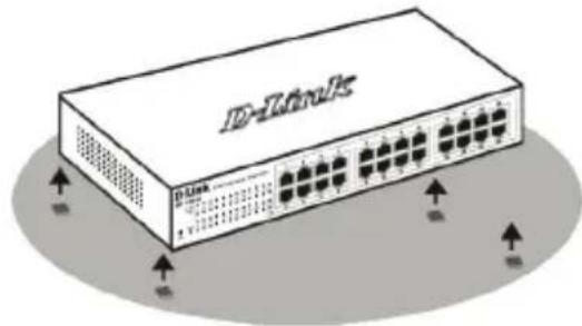 D-LINK DGS110008 - Instalación de sobremesa o en estante - 1