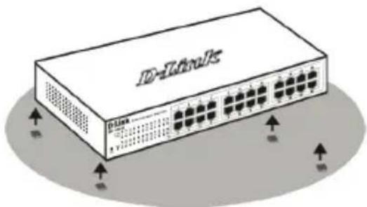 D-LINK DGS110008 - Desktop or Shelf Installation - 1