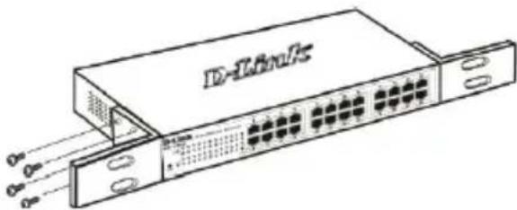 D-LINK DGS110008 - Installazione su rack - 1