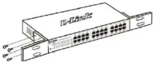 D-LINK DGS110008 - Rackmontage - 1
