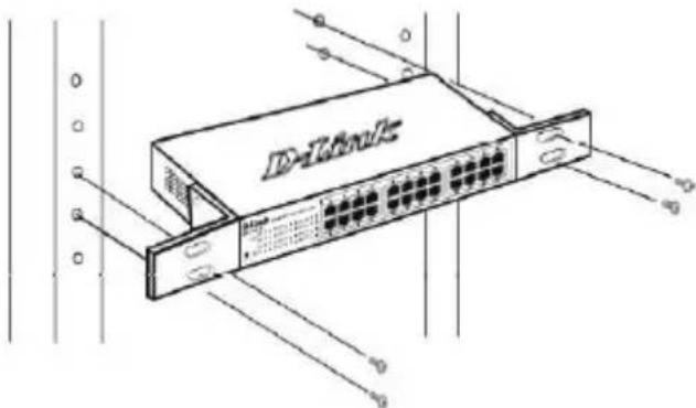 D-LINK DGS110008 - Rackmontage - 2