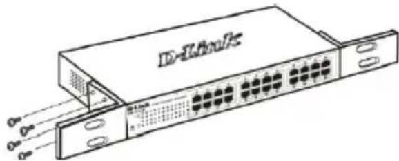 D-LINK DGS110008 - Installation dans une armoire - 1