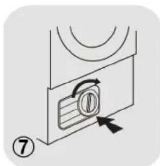 HAIER HD80A2939ES - So reinigen Sie den Schwammfilter - 6