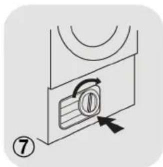 HAIER HD80A2939ES - To clean the sponge filter - 7