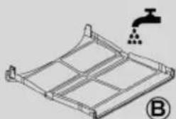 HAIER HD80A2939ES - To clean the lint filters - 12