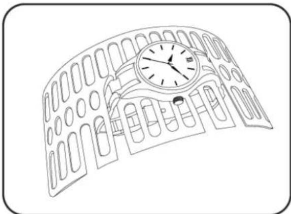 Physa PHYUC_02 - Uhrenständer: - 1