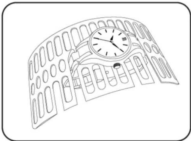 Physa PHYUC_02 - Supporto per orologio: - 1
