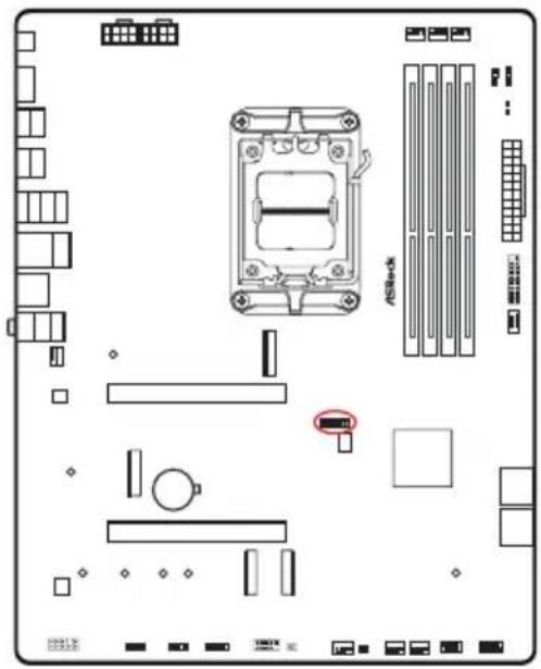 ASROCK X870 Pro RS WiFi - Embases et connecteurs de la carte mère - 26