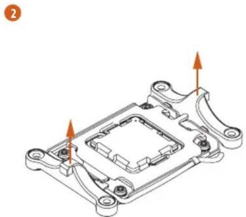 ASROCK X870 Pro RS WiFi - Installation du dispositif de refroidissement de l'unité centrale (Type 1) - 6