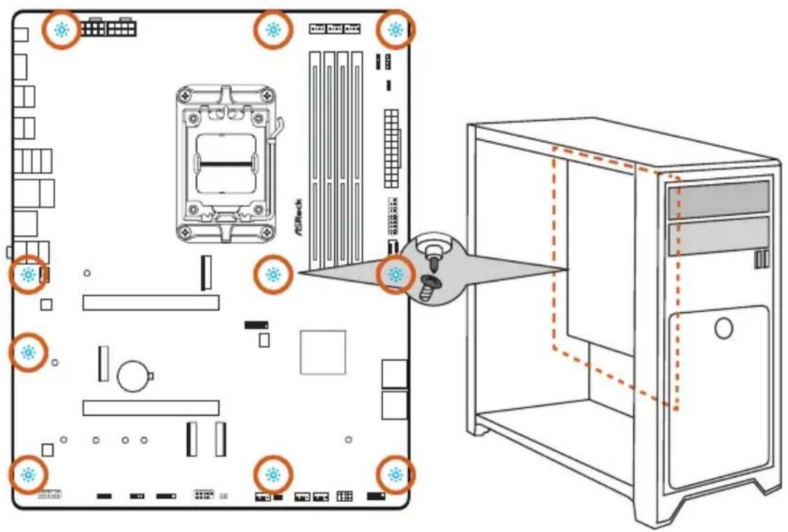 ASROCK X870 Pro RS WiFi - Installation de la carte mère - 1