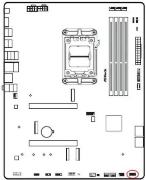 ASROCK X870 Pro RS WiFi - Embases et connecteurs de la carte mère - 2
