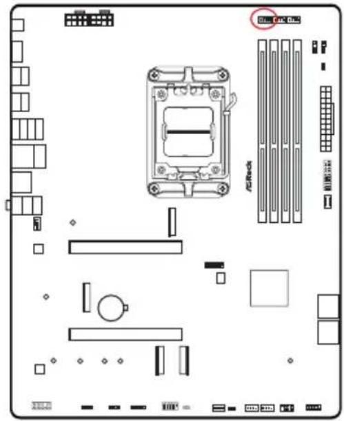 ASROCK X870 Pro RS WiFi - Embases et connecteurs de la carte mère - 17