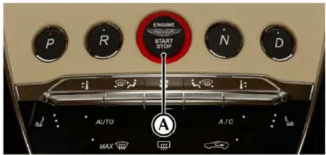 Aston Martin DB11 (2021) - Comment démarrer le moteur - 1
