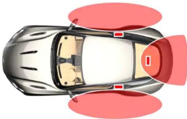 Aston Martin DB11 (2021) - Zones de Keyless Go - 1