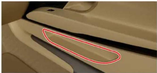 Aston Martin DB11 (2021) - Poches de portes - 1
