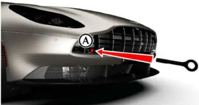 Aston Martin DB11 (2021) - Remorquage et transport du véhicule - 1