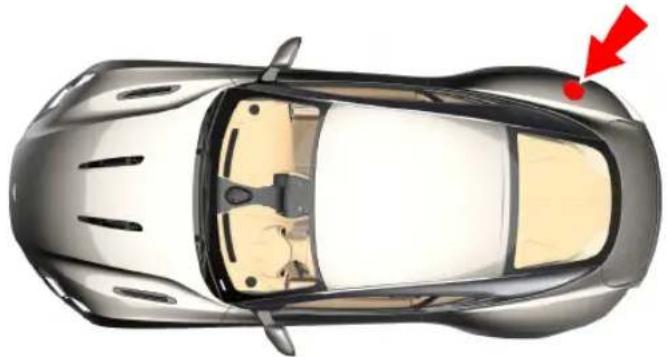 Aston Martin DB11 (2021) - Emplacement des composants - 1