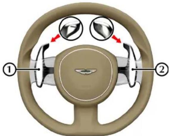 Aston Martin DB11 (2021) - Palettes de passage de rapport - 6