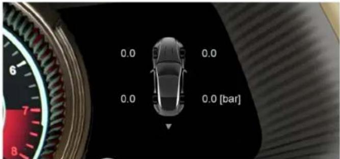 Aston Martin DB11 (2021) - Affichage de la pression des pneus - 1